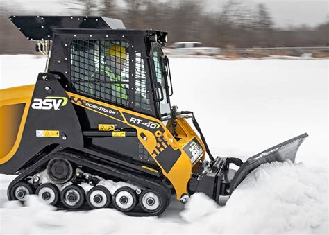 asv skid steer winch|asv snow pusher attachment.